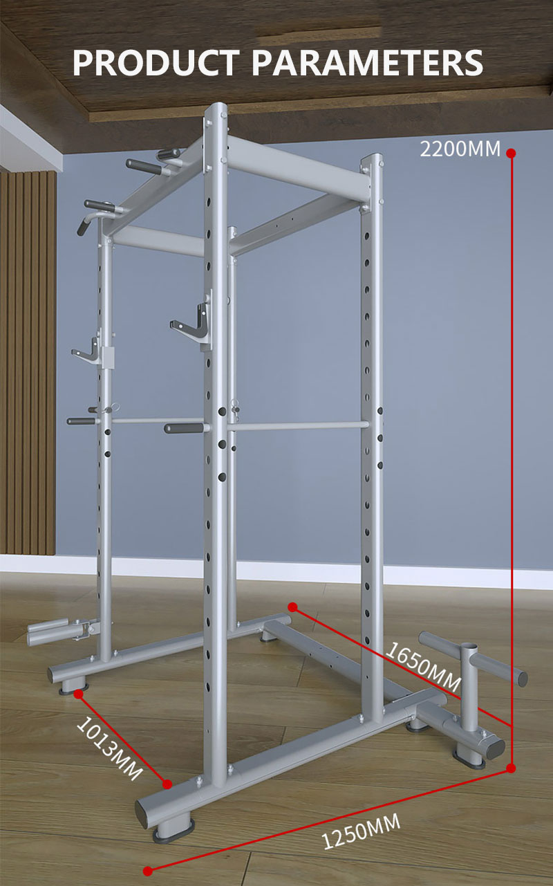 Home Gym Half Rack - 하프 프레임 스쿼트 스탠드 홈짐 크로스핏