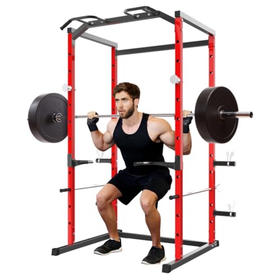 Home Gym Pull Up Bar - 헤비듀티 파워 케이지(풀업바 포함) 1100LB C시티