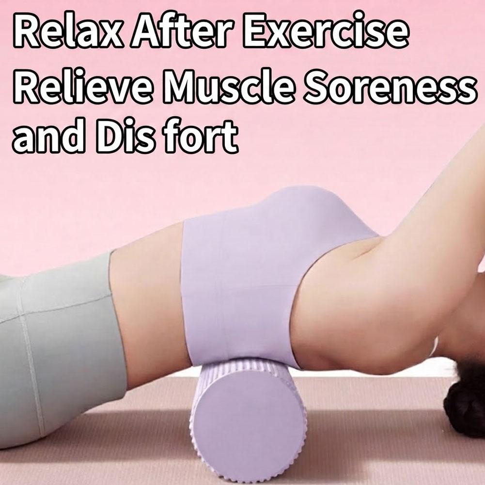 Home Gym Pilates - 요가 폼 롤러 EVA 고밀도 요가