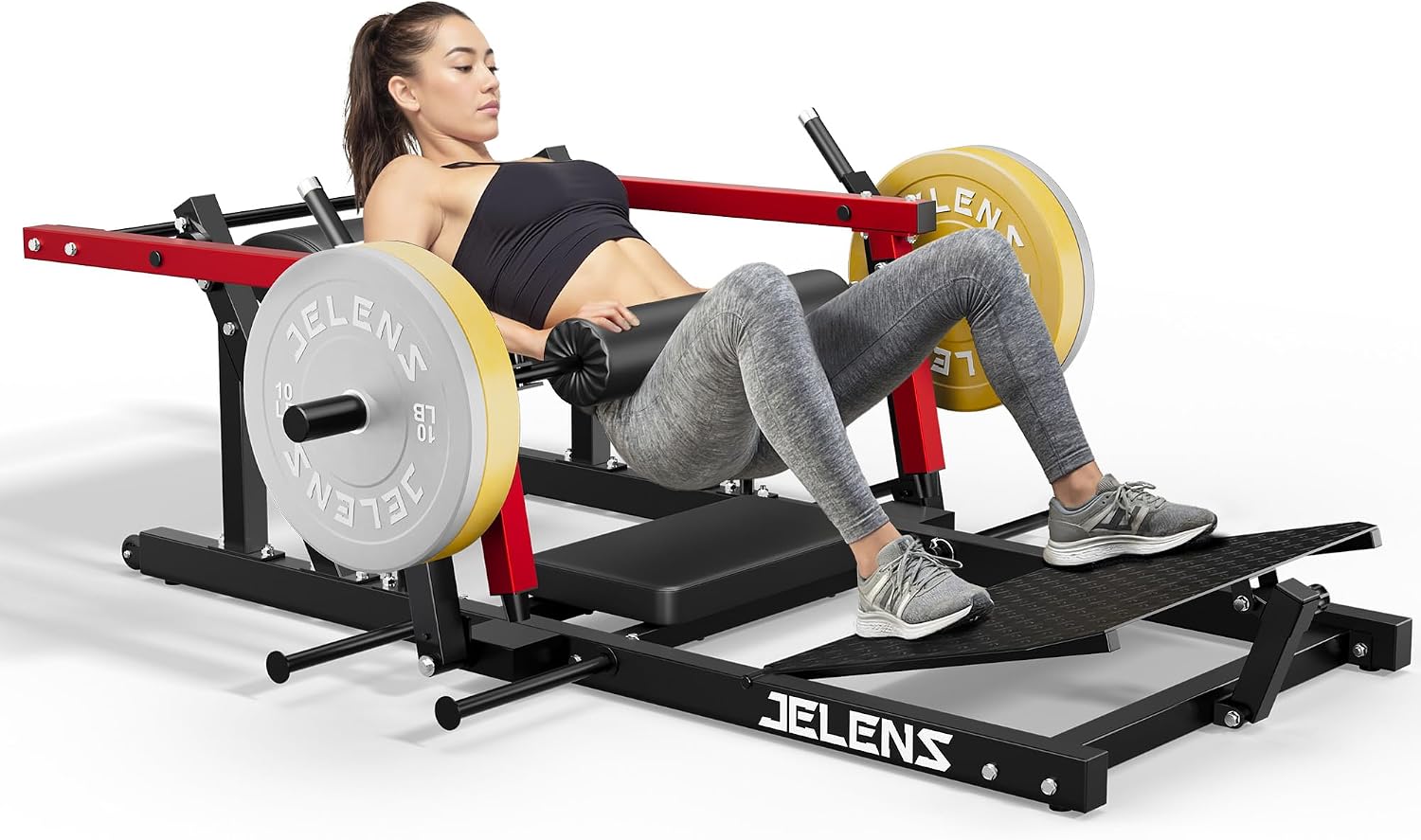 Home Gym Hip Thrust Machine - 플레이트 로디드 힙 쓰러스트 글루트 브리지