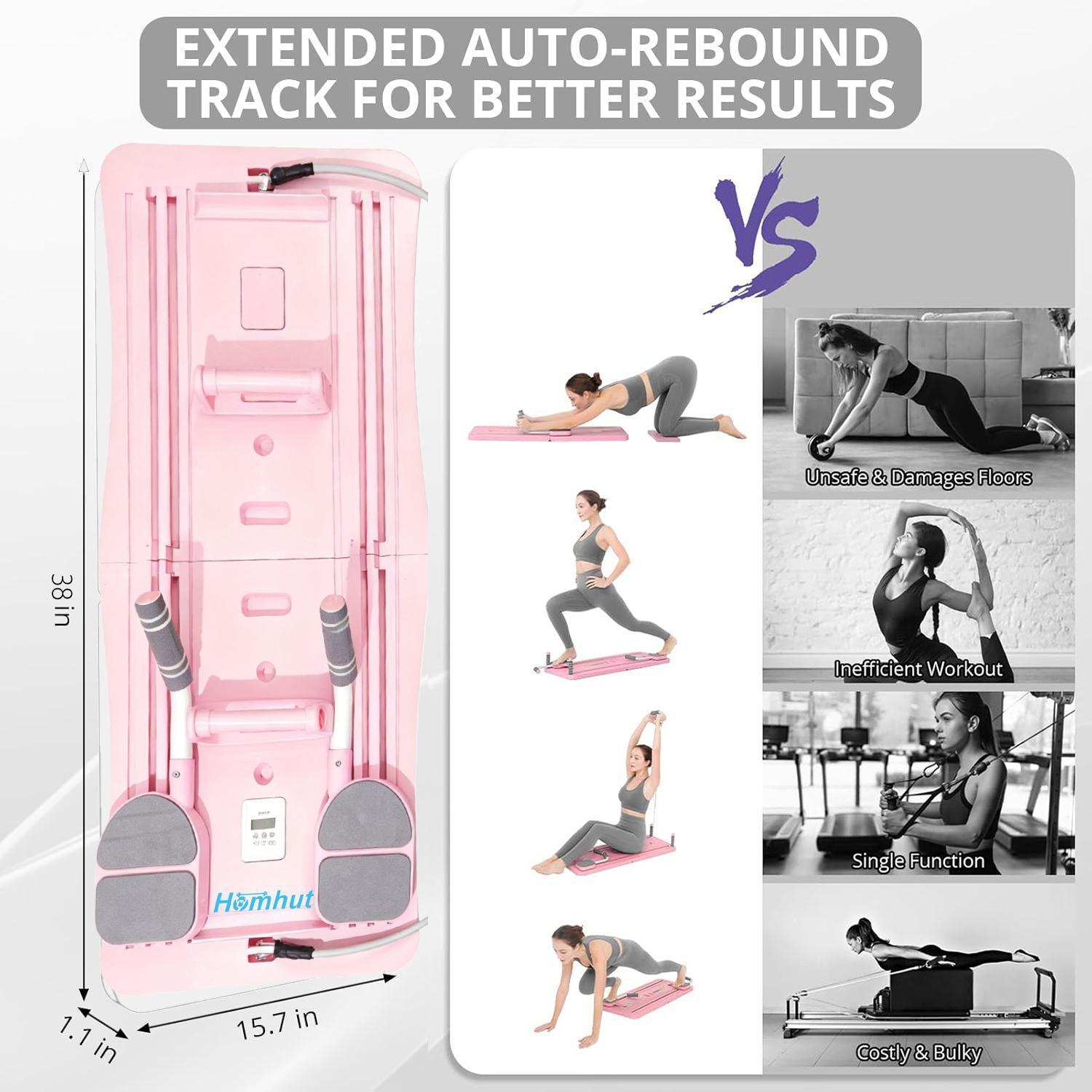 다기능 홈짐 피트니스 트레이너 보드, 저항 밴드 포함, - Home Gym Pilates 리뷰 및 가격