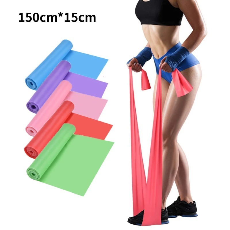 천연 라텍스 저항 밴드, 요가 필라테스 홈짐 피트니스  - Leg Home Gym Workout 리뷰 및 가격
