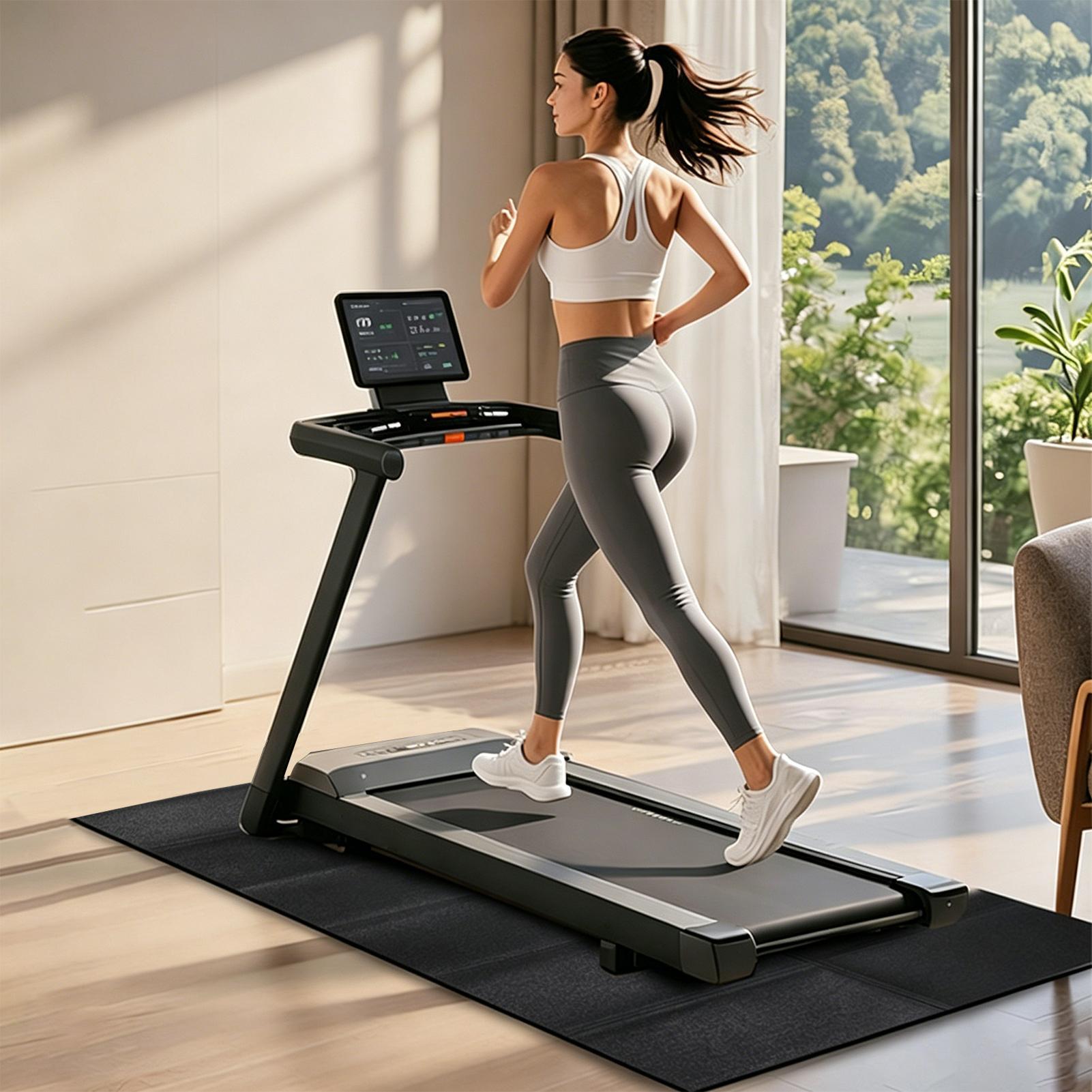 런닝머신 매트 진동 흡수 헤비 듀티 런닝머신 바닥 매트 - Leg Home Gym Workout 리뷰 및 가격