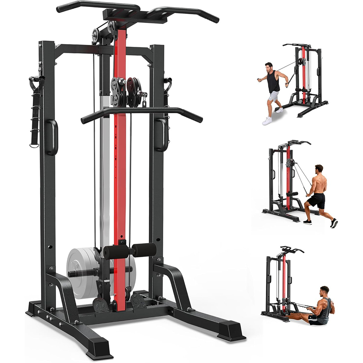 푸부 홈짐 머신 - 랫풀다운, 로우&백 운동을 위한 하 - Leg Home Gym Workout 리뷰 및 가격