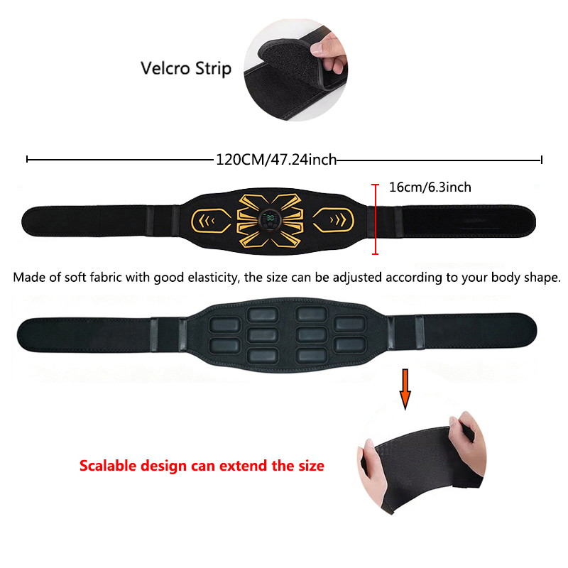 스마트 복근 운동기구 허리 복부 토닝 벨트 바디 마사지 - Home Gym Hack 리뷰 및 가격