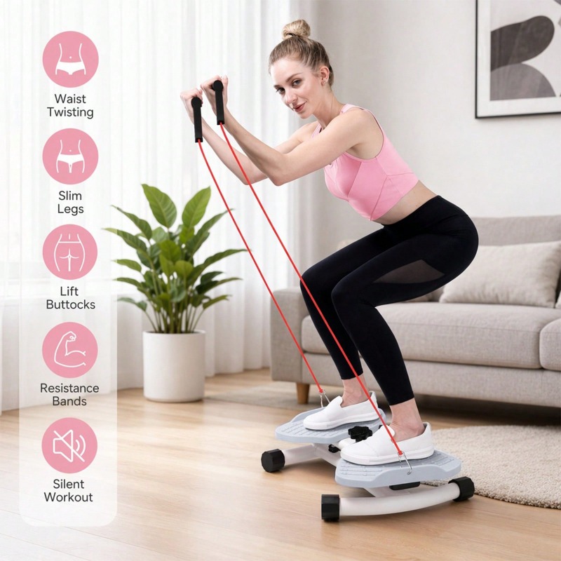 가정 운동용 조절 가능한 저항력 트위스트 스테퍼, 저항 - Home Gym Hack 리뷰 및 가격