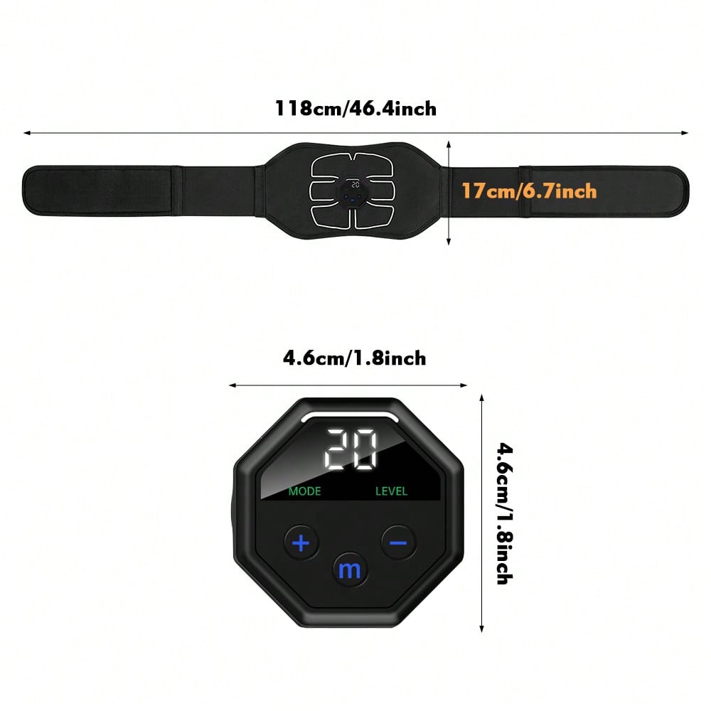 1Pc 복부 트레이너 벨트 USB 충전식, 10가지 모 - Home Gym Hack 리뷰 및 가격