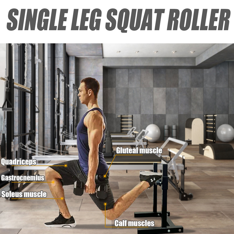 조절 가능한 싱글 레그 스쿼트 스탠드 - 다리 근력 강 - Leg Home Gym Workout 리뷰 및 가격