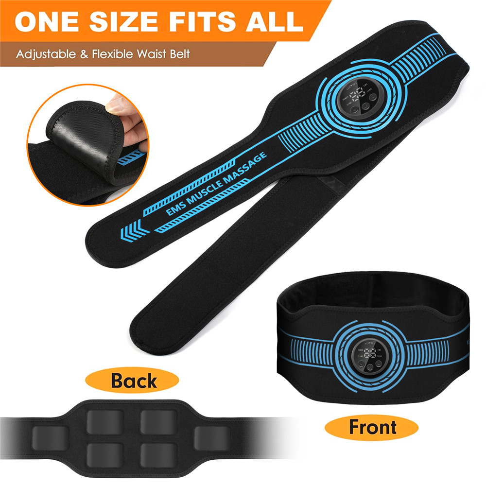 USB 충전식 복부 근육 트레이너 복부 토닝 벨트 근육 - Home Gym Hack 리뷰 및 가격
