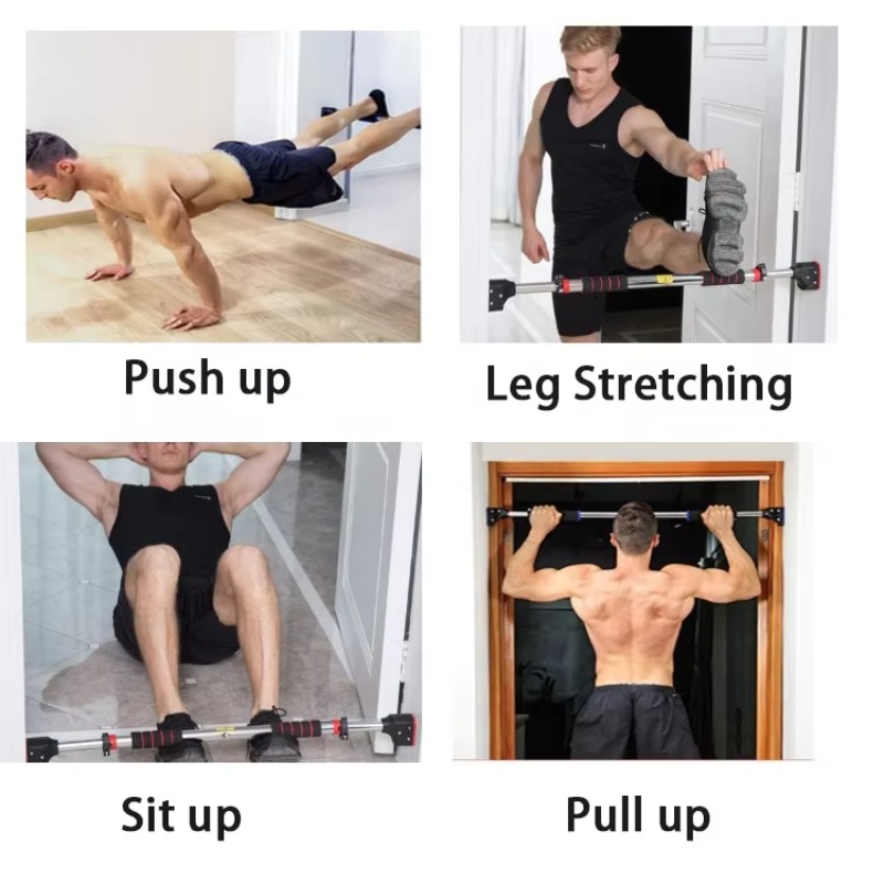 조절 가능한 스틸 도어웨이 홈짐용 수평 풀업 바 (29 - Home Gym Pull Up Bar 리뷰 및 가격