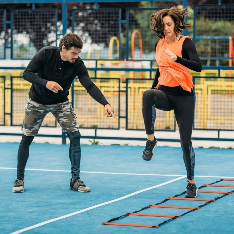 조절 가능한 민첩성 훈련용 허들 사다리, 휴대용 가방  - Agility Ladder Speed 리뷰 및 가격