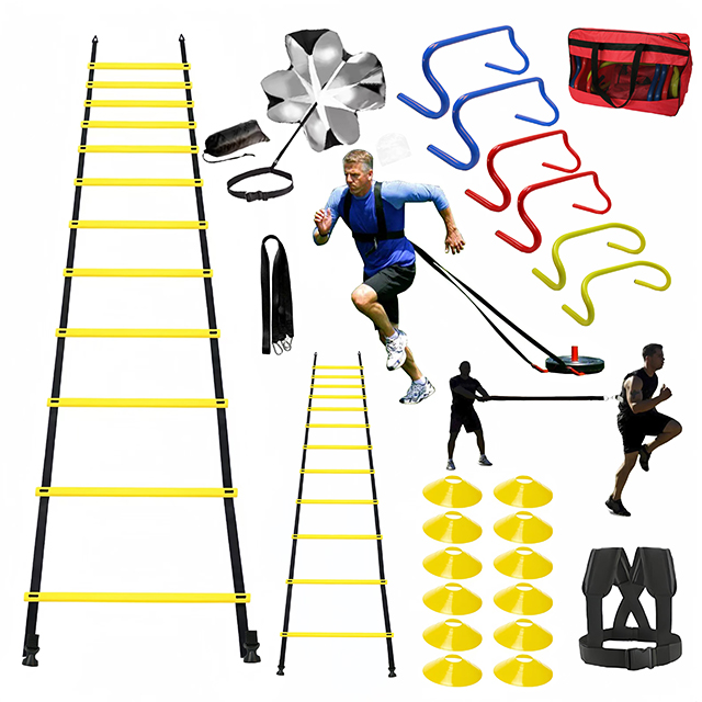 15피트 민첩성 훈련 세트, 스피드 민첩성 사다리, 축 - Agility Ladder Speed 리뷰 및 가격