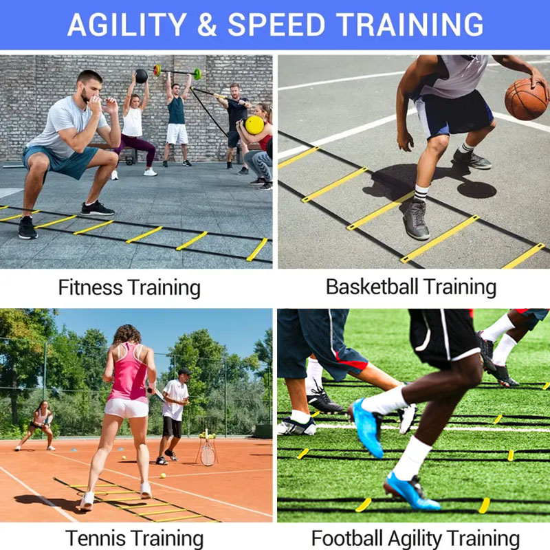 스피드 트레이닝 및 스포츠 유연성 향상을 위한 탈부착  - Agility Ladder Speed 리뷰 및 가격