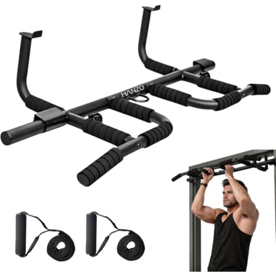 도어웨이 풀업 바 세트 (서스펜션 스트랩 포함) 멀티  - Home Gym Pull Up Bar 리뷰 및 가격