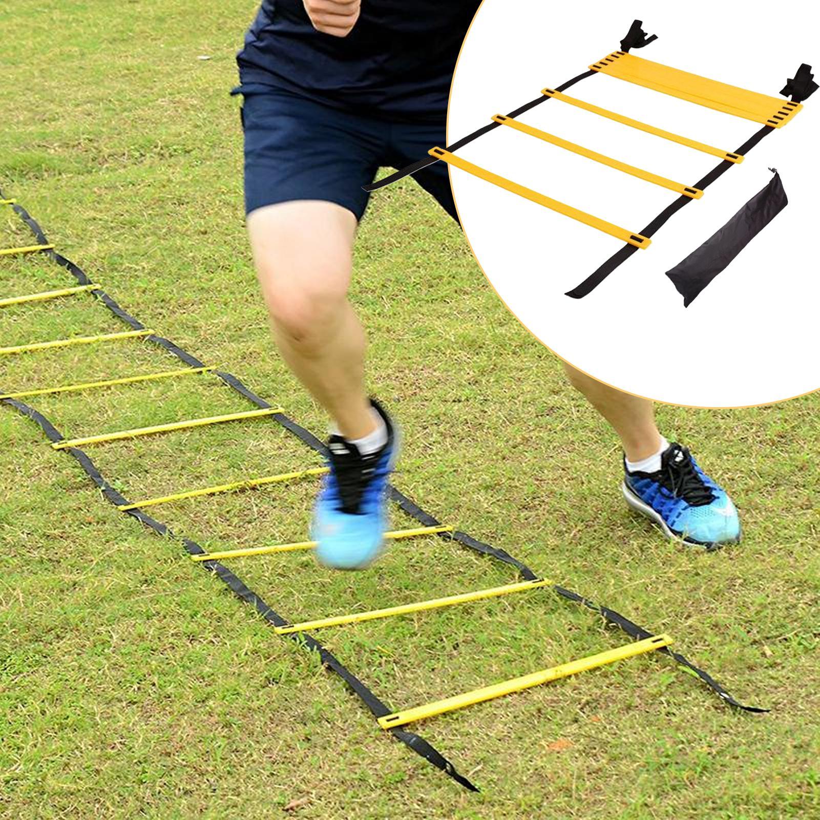 1개 스포츠 민첩성 사다리 축구 조절 가능 나일론 스트 - Agility Ladder Speed 리뷰 및 가격