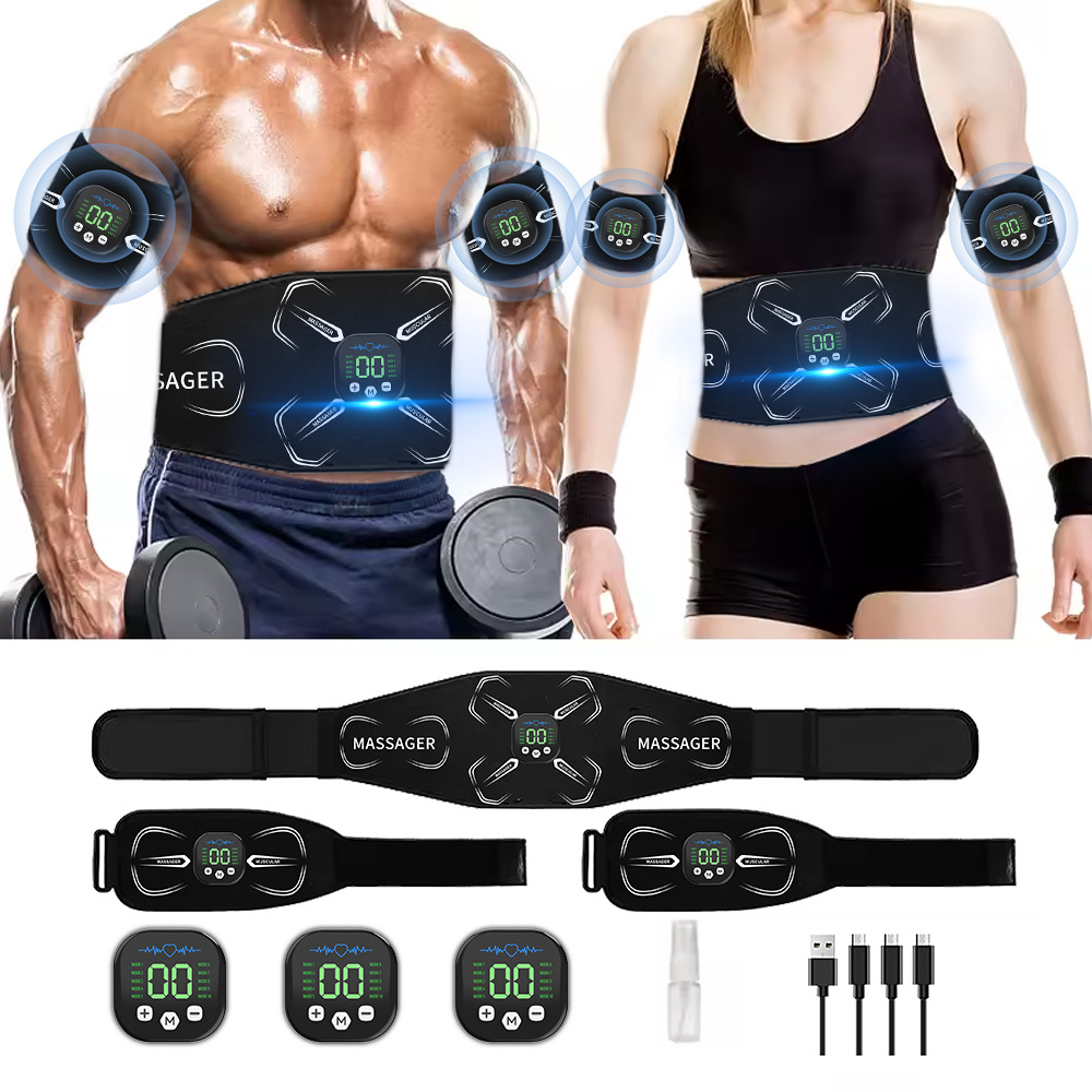 EMS 근육 자극기 복부 트레이너 복근 토너 팔 배 다 - Home Gym Hack 리뷰 및 가격