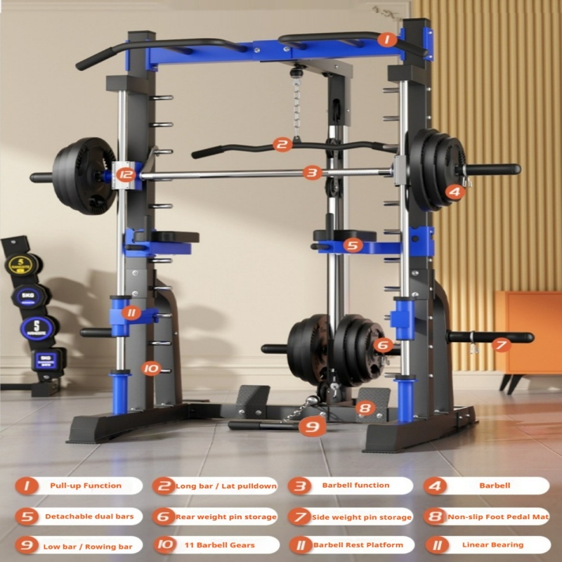 다기능 가정용 종합 트레이닝 장비 간트리 프레임 버드  - Home Gym Half Rack 리뷰 및 가격