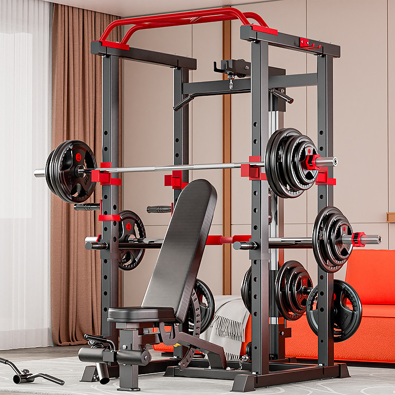 홈 스쿼트 랙 다기능 프레임 갠트리 프레임 피트니스 바 - Home Gym Half Rack 리뷰 및 가격