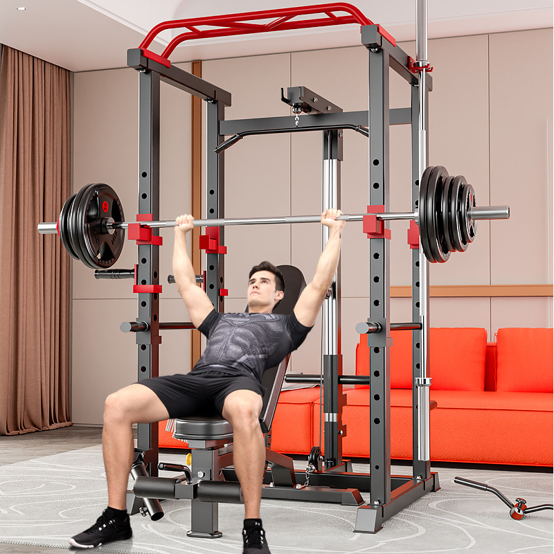 홈 스쿼트 랙 다기능 프레임 갠트리 프레임 피트니스 바 - Home Gym Half Rack 리뷰 및 가격